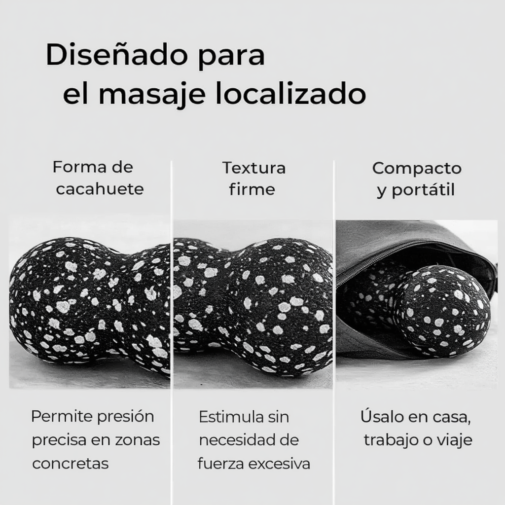 Cacahuete Masajeador y Relajante Muscular