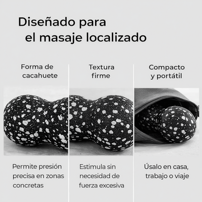 Cacahuete Masajeador y Relajante Muscular