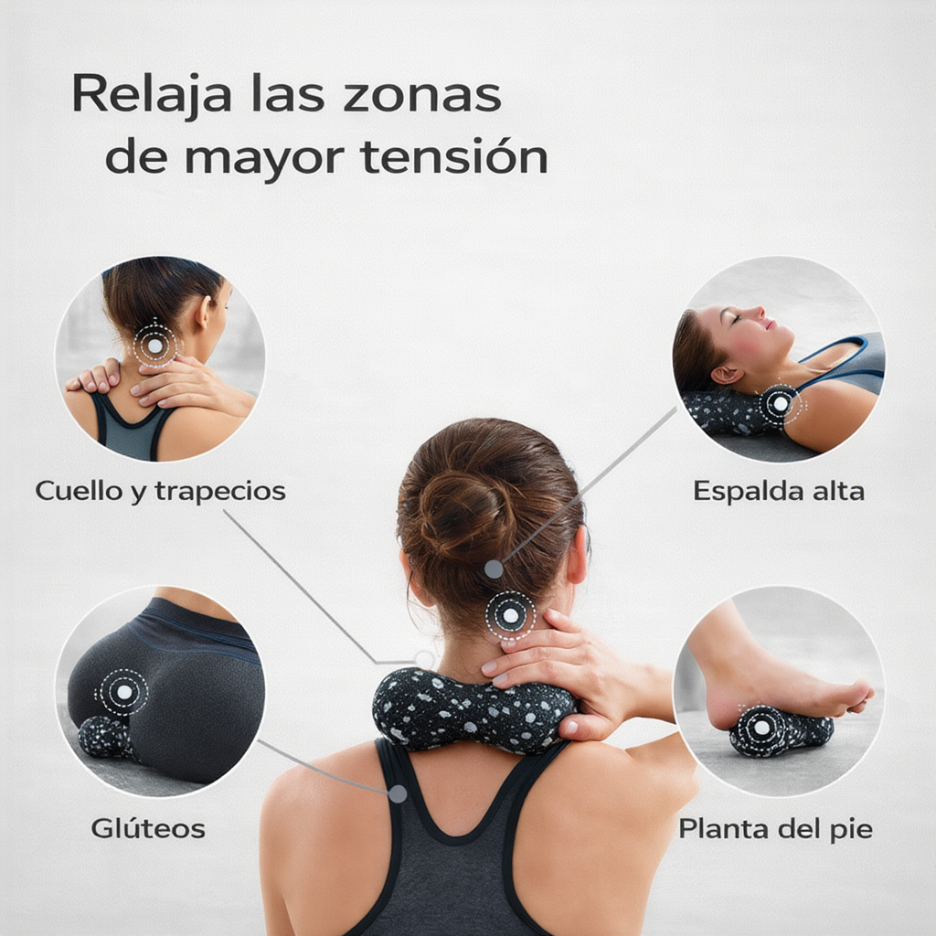 Cacahuete Masajeador y Relajante Muscular