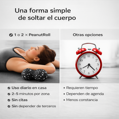 Cacahuete Masajeador y Relajante Muscular